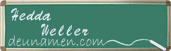 Hedda Weller Visitenkarte